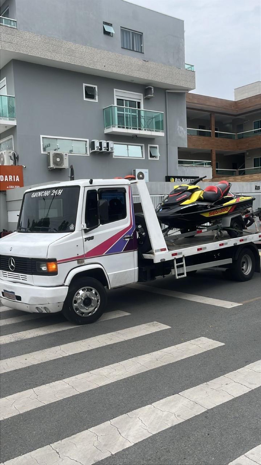 Guincho Mega em atendimento na Grande Florianópolis